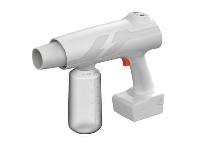 壹零壹工業設計便攜式消毒器全案設計,手持霧化消殺設備研發解析