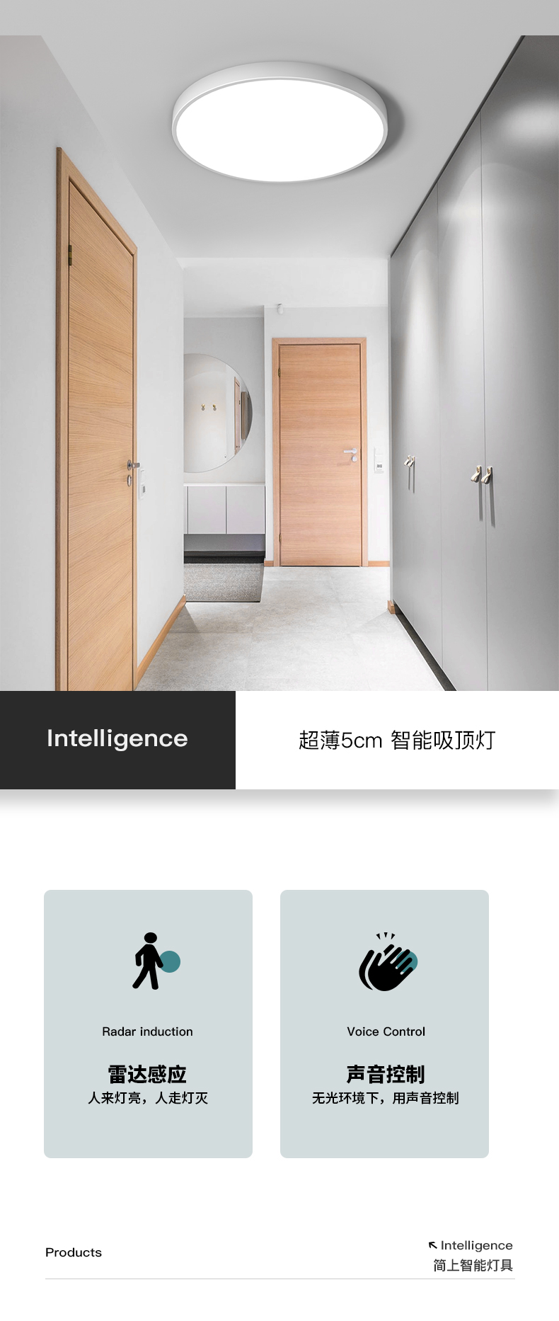 人體感應智能吸頂燈外觀造型結(jié)構(gòu)設(shè)計
