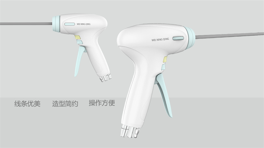 電鉤沖洗器產品設計，醫療設備工業設計案例